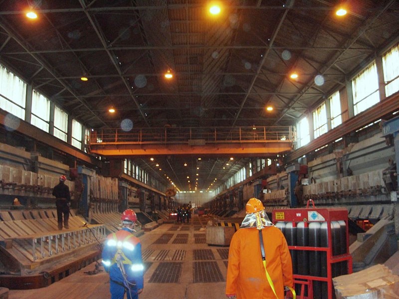 Aluminium Smelter Pot Room (Crane Detection)