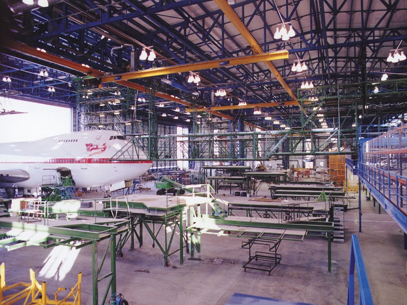 Aircraft Maintenance Hanger (Remote Control of Access Platforms)