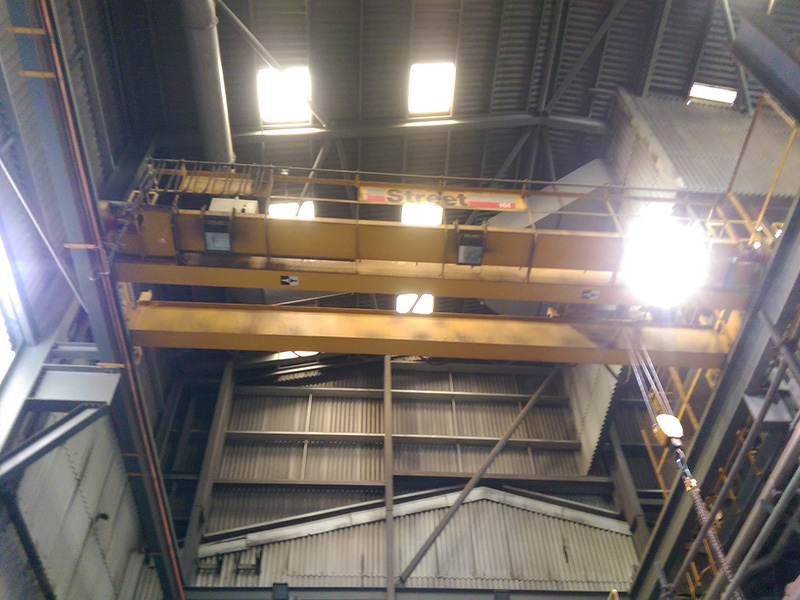 LEAD RECLAMATION PLANT REVIBE 10 TON CRANE 2